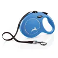 Flexi New Classic M opasok 5 m, max. 25 kg, - modrá